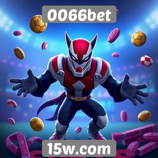 Variedade de jogos disponíveis na plataforma 0066bet